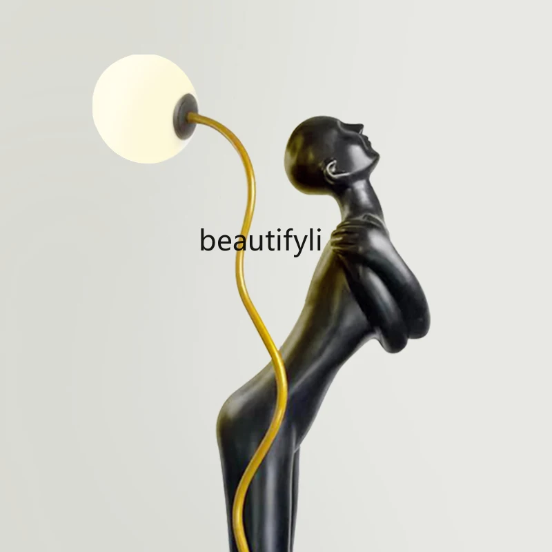 Creative Human-Shaped Art Sculpture Floor Lamp Exhibition Hall Shopping Mall Club Large FRP Figure Decoration
Creative Human-Shaped Art Sculpture Floor Lamp Exhibition Hall Shopping Mall Club Large FRP Figure Decoration