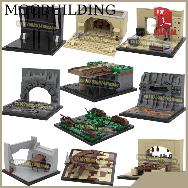 Diorama Display Base Bridge Model Entrance Scene Farm MOC Building Hangared Blocks Cave Space Construction Toys for Boys Girls
Diorama Display Base Bridge Model Entrance Scene Farm MOC Building Hangared Blocks Cave Space Construction Toys for Boys Girls