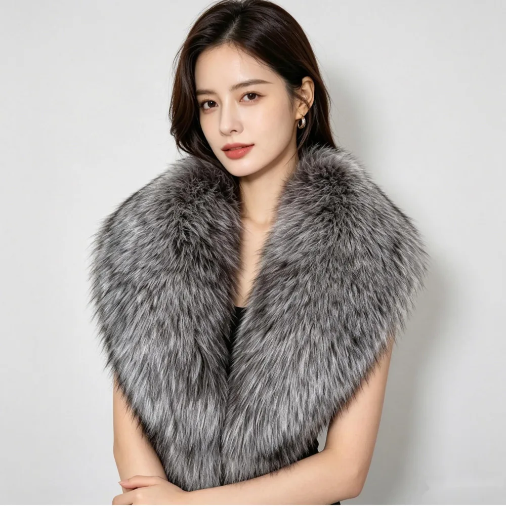 100% Real Fur Collar For Women Coats Luxury Natural Scarf Cowhorn Collar Quality Long Style Winter Fashion Neck Warm Scarves
100% Real Fur Collar For Women Coats Luxury Natural Scarf Cowhorn Collar Quality Long Style Winter Fashion Neck Warm Scarves