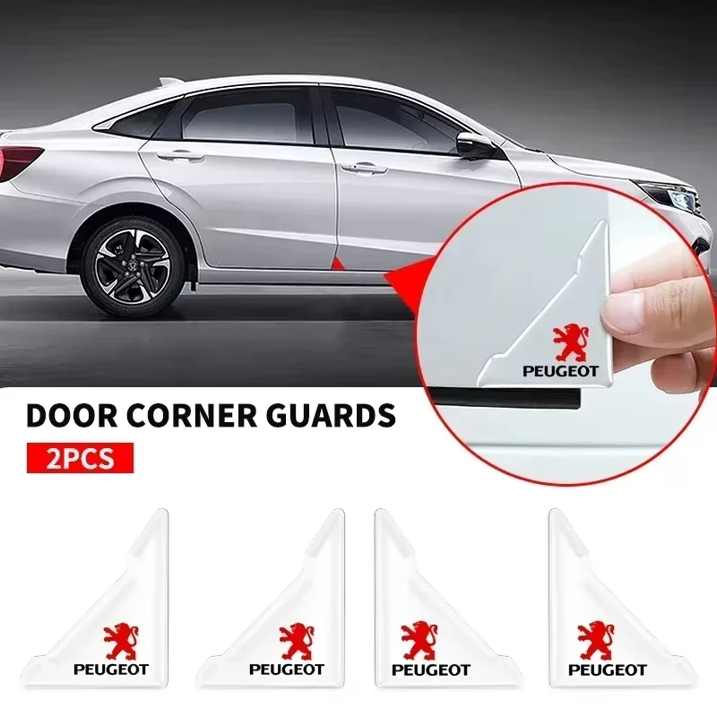 2Pcs Transparent Door Corner Protector Anti Scratch Stickers For Peugeot 308 408 508 2008 3008 4008 5008 Car Exterior Accessory
2Pcs Transparent Door Corner Protector Anti Scratch Stickers For Peugeot 308 408 508 2008 3008 4008 5008 Car Exterior Accessory