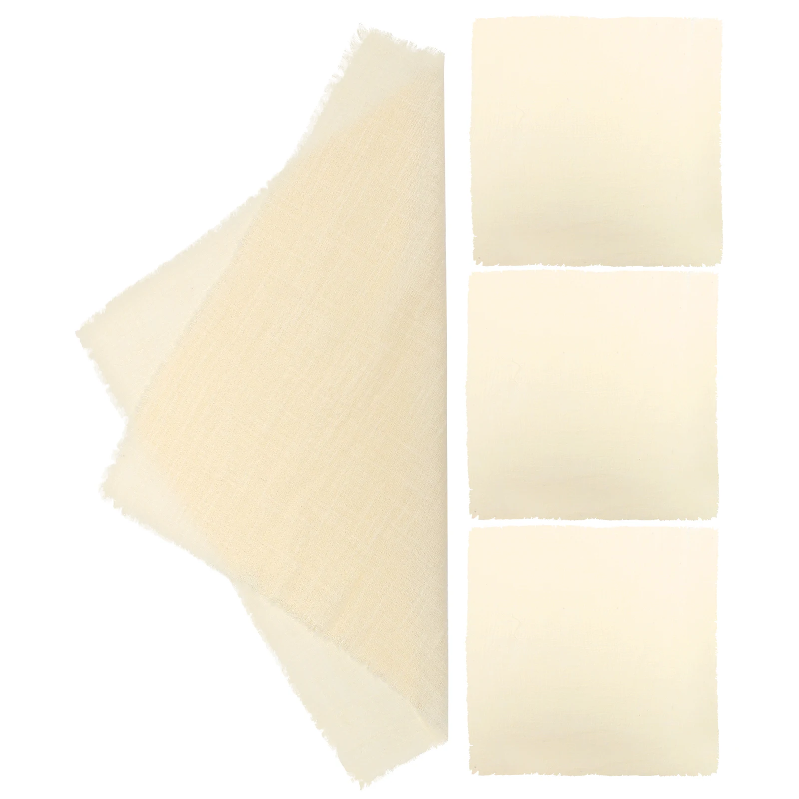 4Pcs Cotton Linen Decorative Gauze Dinner Napkins Washable Reusable Napkins for Party Wedding Festival Dining Room
4Pcs Cotton Linen Decorative Gauze Dinner Napkins Washable Reusable Napkins for Party Wedding Festival Dining Room