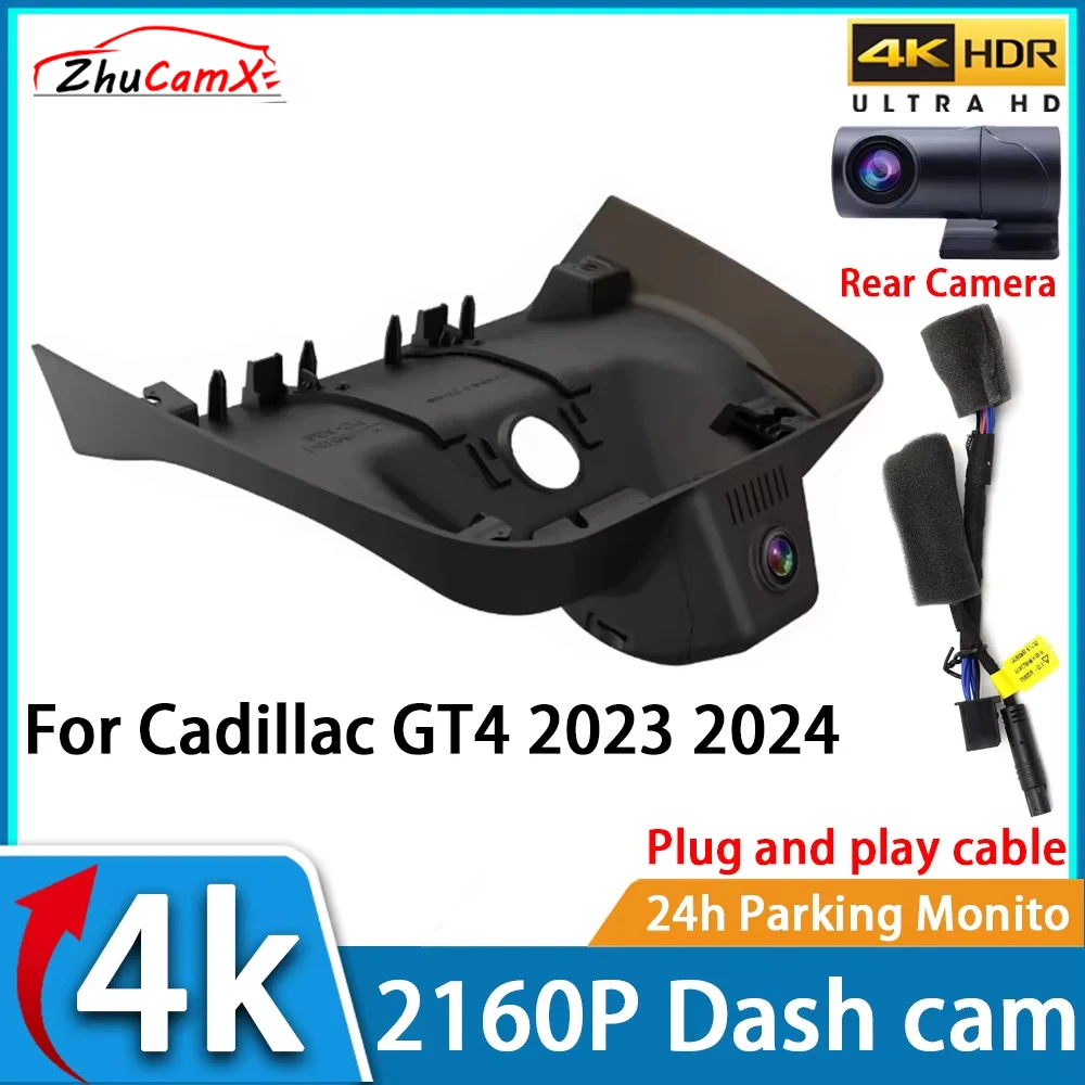 ZhuCamX Car Video Recorder Night Vision UHD 4K 2160P DVR Dash Cam for Cadillac GT4 2023 2024
ZhuCamX Car Video Recorder Night Vision UHD 4K 2160P DVR Dash Cam for Cadillac GT4 2023 2024