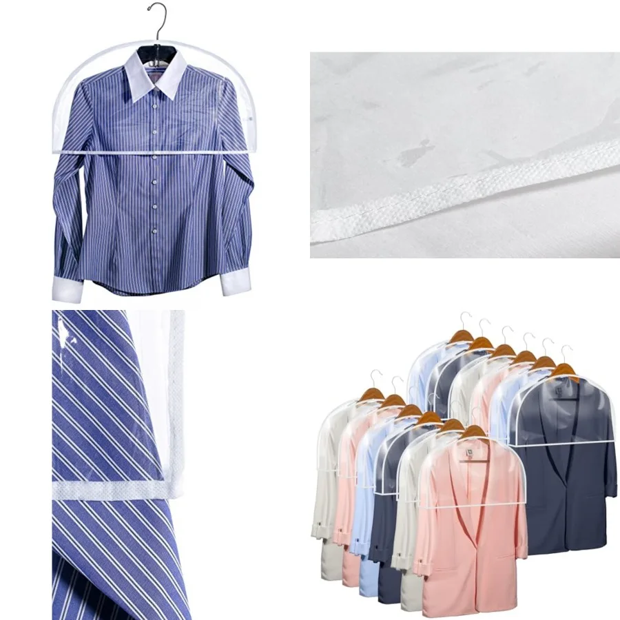 Clear Vinyl Closet Suit Protects Storage Home Decor Set of, 12"H x 22"W x 2"D
Clear Vinyl Closet Suit Protects Storage Home Decor Set of, 12"H x 22"W x 2"D