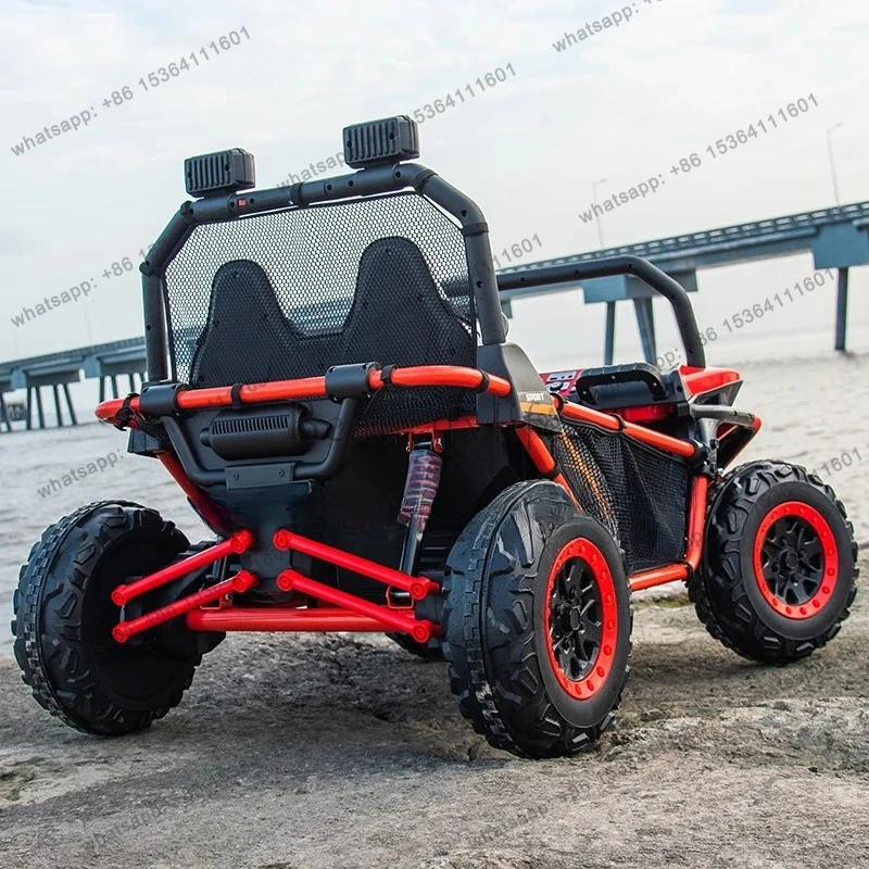 Electric vehicle four-wheel adult child two-seater car can sit baby remote control car
Electric vehicle four-wheel adult child two-seater car can sit baby remote control car