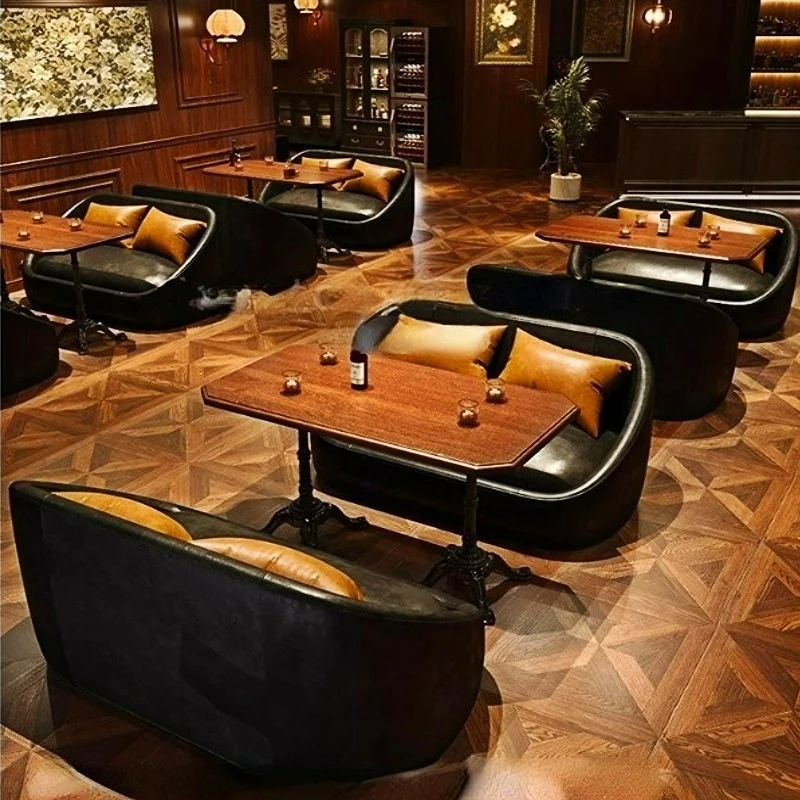 Retro Whiskey Booth , Leisure , Lounge Bar, Western Restaurant, Café, Tables And Chairs, Leather Sofa
Retro Whiskey Booth , Leisure , Lounge Bar, Western Restaurant, Café, Tables And Chairs, Leather Sofa