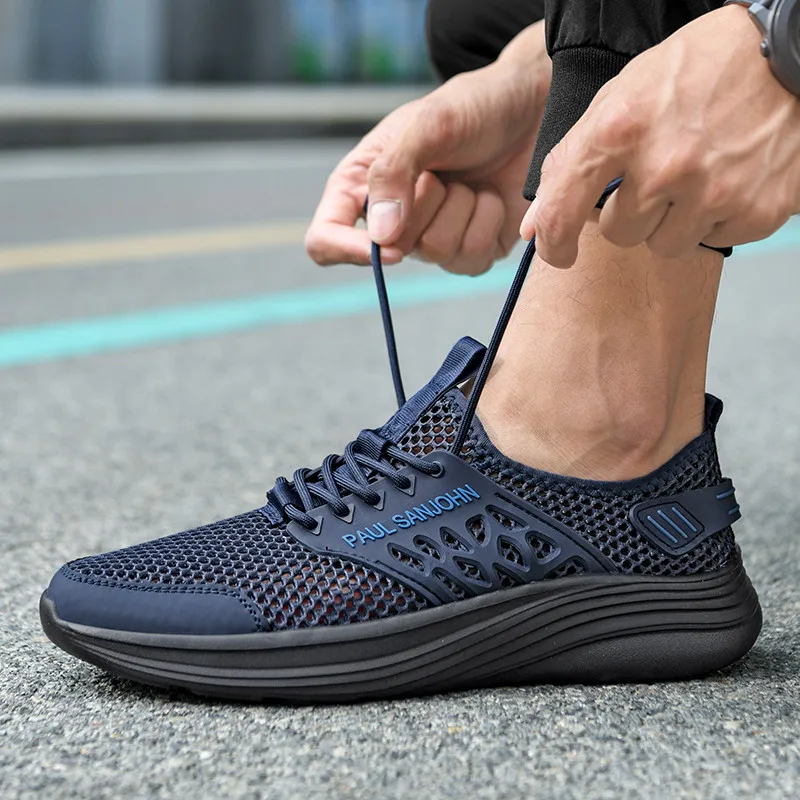 2026 New Summer Men's Lightweight Mesh Sneakers Outdoor Breathable Casual Sports Shoes Anti-Slip Wear-Resistant Trekking Shoes
2026 New Summer Men's Lightweight Mesh Sneakers Outdoor Breathable Casual Sports Shoes Anti-Slip Wear-Resistant Trekking Shoes