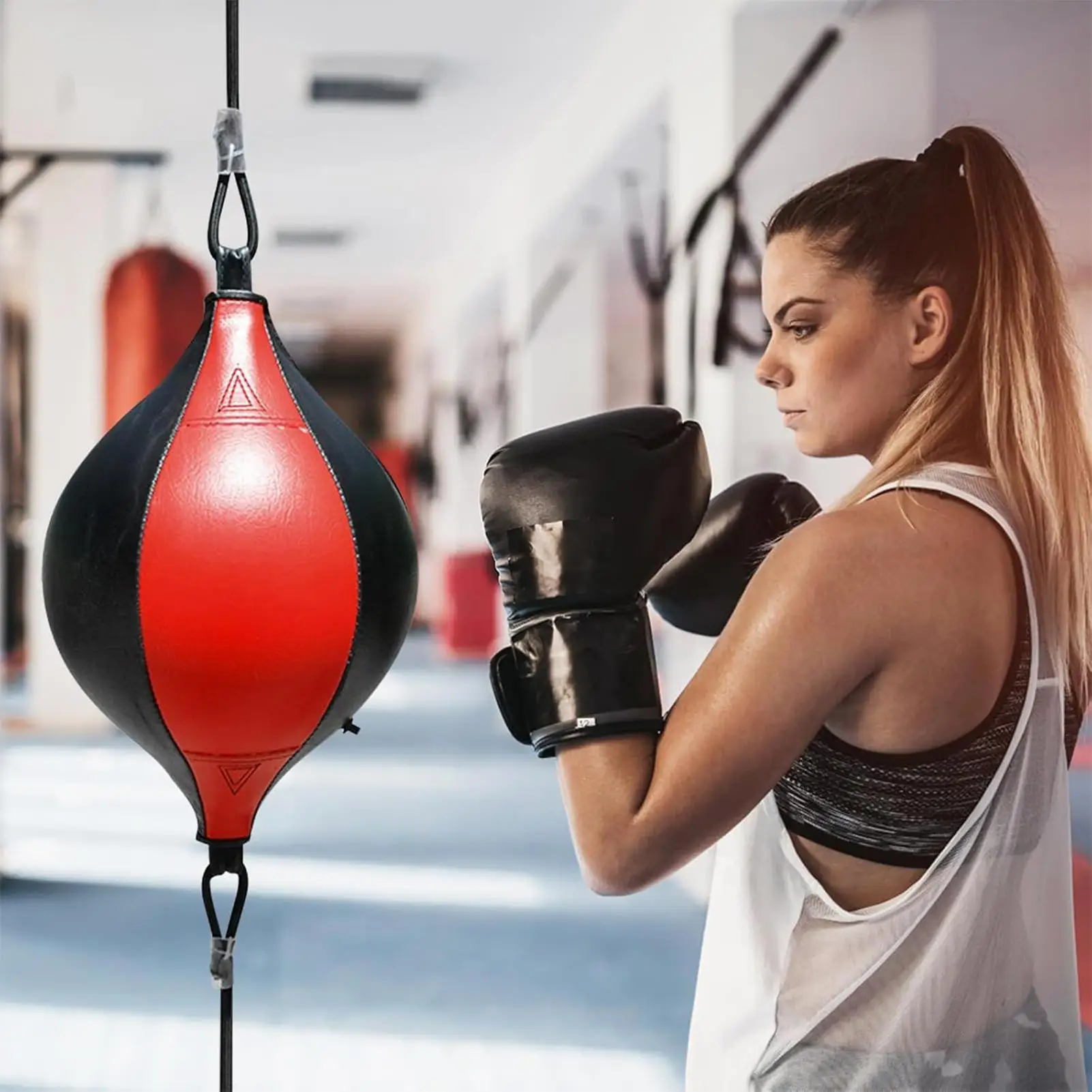 Скоростные мешки для бокса, боксерский мяч для фитнеса, гибкая двухсторонняя боксерская груша из искусственной кожи для фитнес-тренировок
Скоростные мешки для бокса, боксерский мяч для фитнеса, гибкая двухсторонняя боксерская груша из искусственной кожи для фитнес-тренировок