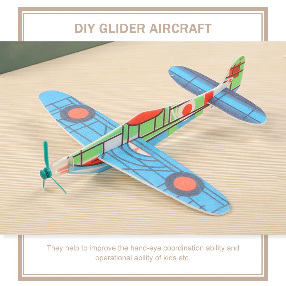 15Pcs Hand-Launch Glider Plane Durable Flexible Outdoor Kids Flying Airplane Plaything Coordination Skill Glider Toy
15Pcs Hand-Launch Glider Plane Durable Flexible Outdoor Kids Flying Airplane Plaything Coordination Skill Glider Toy