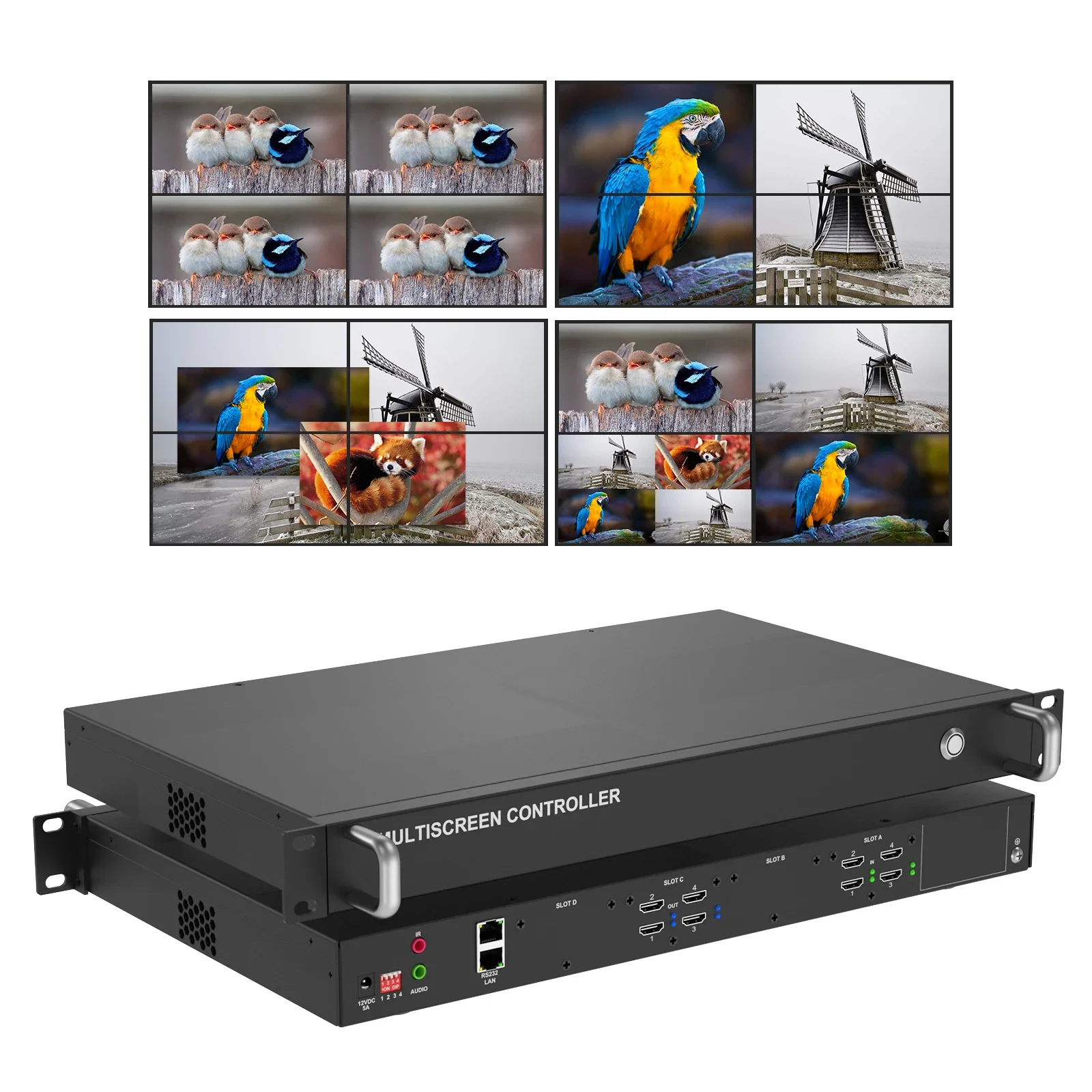 HDMI Matrix & Video Wall Processor Controller 2x2, MT-VIKI HDMI Splicer 2 in 2 out with PIP POP 1080P
HDMI Matrix & Video Wall Processor Controller 2x2, MT-VIKI HDMI Splicer 2 in 2 out with PIP POP 1080P