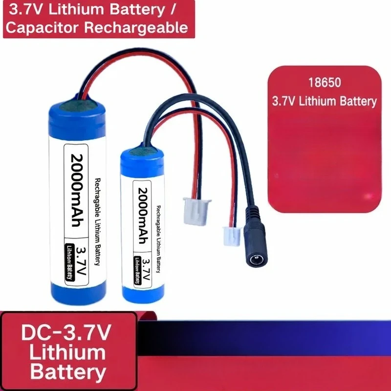 3.7V 18650 Lithium Battery Pack for Singing Machine Car Washing Machine Headlight Rechargeable 7.4V Large Capacity
3.7V 18650 Lithium Battery Pack for Singing Machine Car Washing Machine Headlight Rechargeable 7.4V Large Capacity
