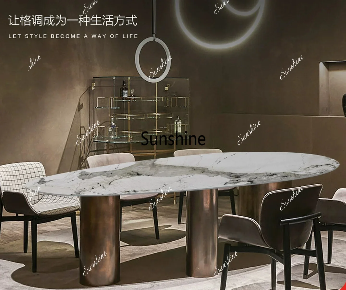 YSlate, modern minimalist light luxury, minimalist high-end, Nordic, dining table and chair combination
YSlate, modern minimalist light luxury, minimalist high-end, Nordic, dining table and chair combination