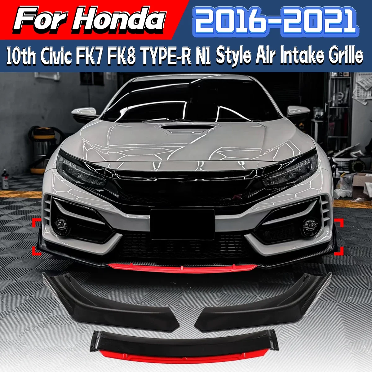 For Honda Civic Hatchback 2016 2017 2018 2019 2020 2021 Front Bumper Spoiler Splitter Front Shovel Guard Body Modification Kit
For Honda Civic Hatchback 2016 2017 2018 2019 2020 2021 Front Bumper Spoiler Splitter Front Shovel Guard Body Modification Kit