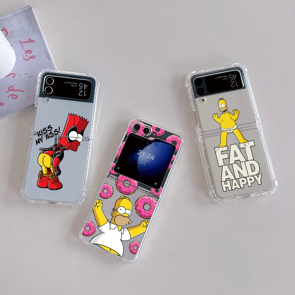 Funny Phone Case for Samsung Galaxy Z Flip 3 4 Z Flip 5 Z Fold 4 5G PC Soft The S-Simpsons Anti-fall Back Cover
Funny Phone Case for Samsung Galaxy Z Flip 3 4 Z Flip 5 Z Fold 4 5G PC Soft The S-Simpsons Anti-fall Back Cover