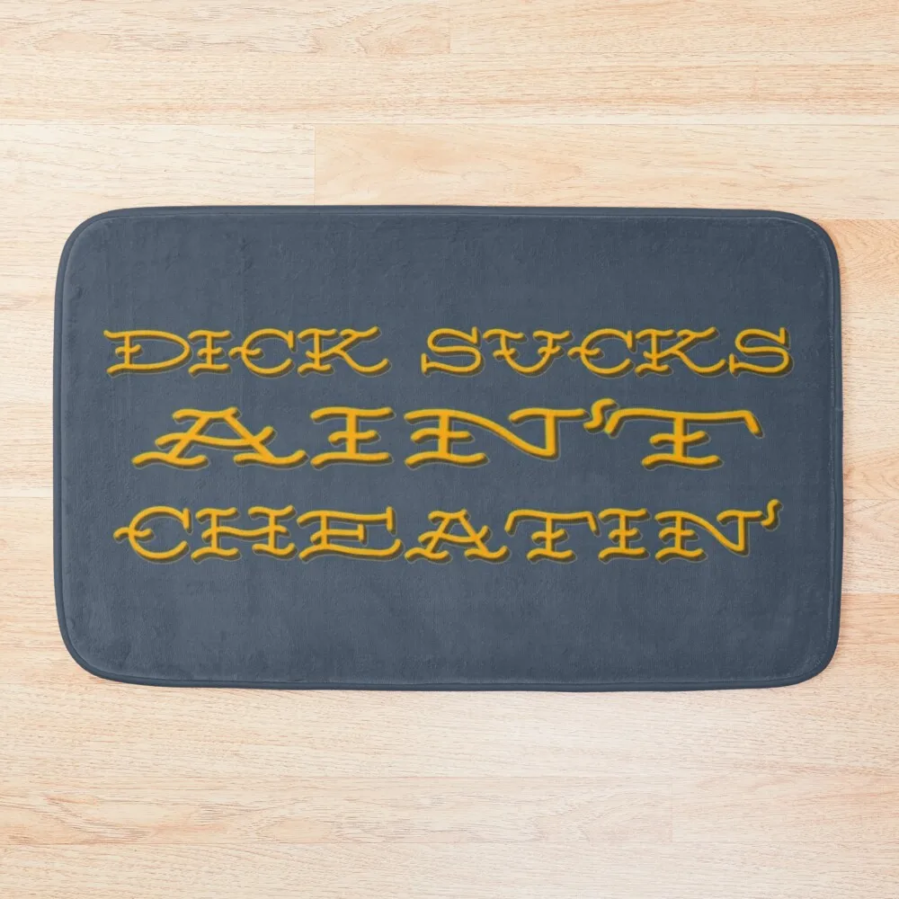 Dick Sucks Ain’t Cheatin’ Bath Mat Bathroom Rug Set Bath Rugs For Hallway On The Floor Kit Bathroom Mat
Dick Sucks Ain’t Cheatin’ Bath Mat Bathroom Rug Set Bath Rugs For Hallway On The Floor Kit Bathroom Mat