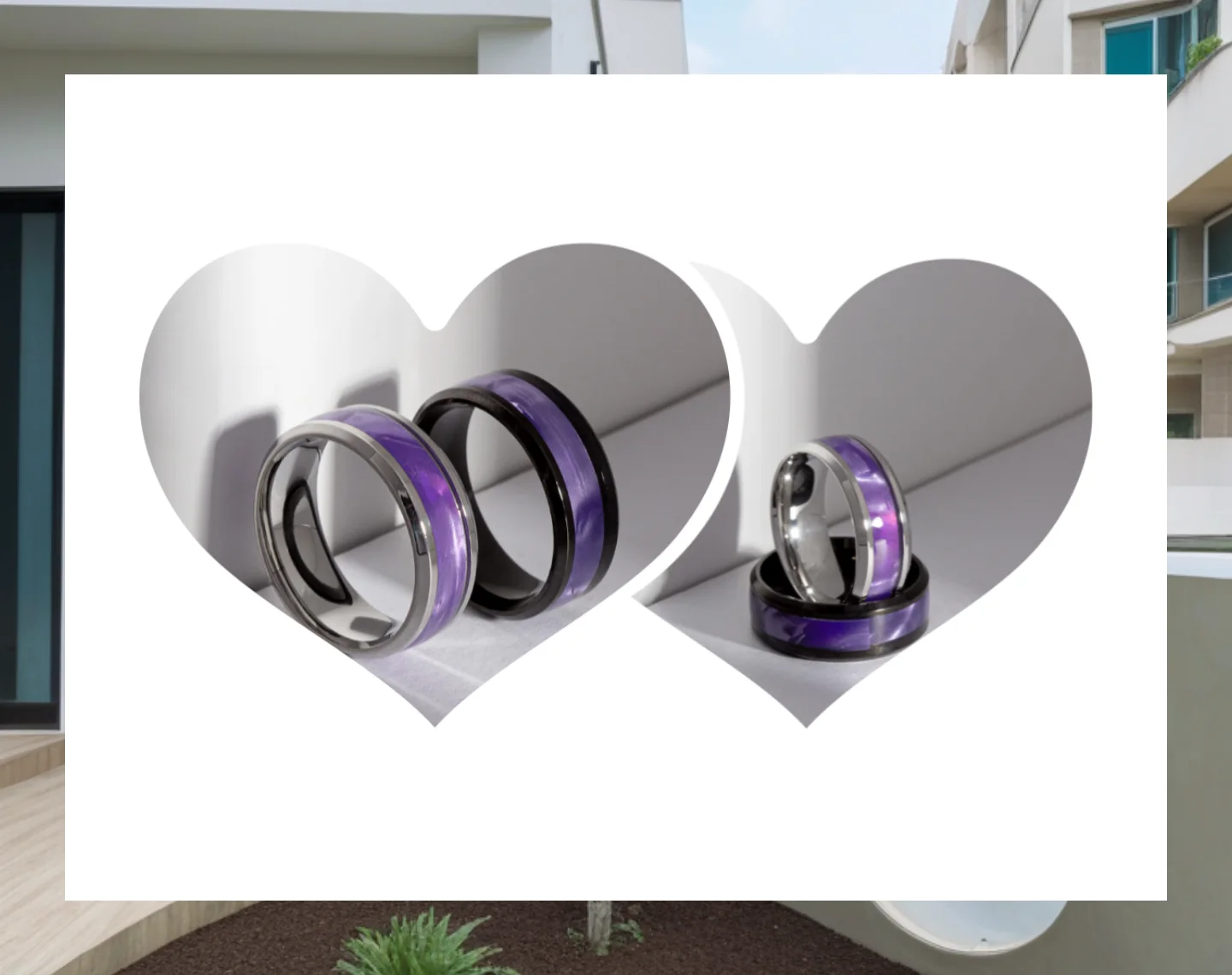 2026 Hot Selling Titanium Steel Black Elegant Purple Colorful Couple Ring For Women Men Jewelry Accessories Size 6-13
2026 Hot Selling Titanium Steel Black Elegant Purple Colorful Couple Ring For Women Men Jewelry Accessories Size 6-13