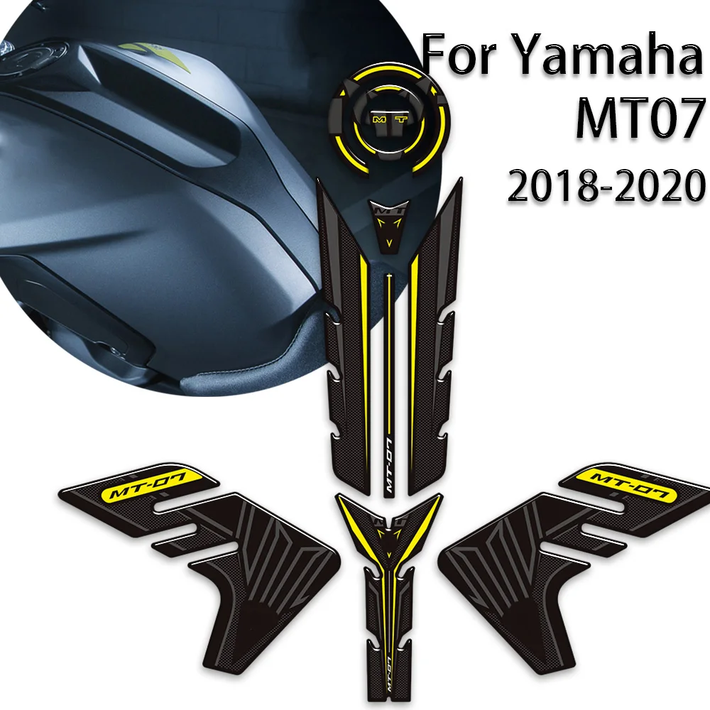 Tank Pad Grips 3D Stickers Decals Protector For Yamaha MT07 MT 07 SP MT-07 Motorcycle Gas Fuel Oil Kit Knee 2018 2019 2020
Tank Pad Grips 3D Stickers Decals Protector For Yamaha MT07 MT 07 SP MT-07 Motorcycle Gas Fuel Oil Kit Knee 2018 2019 2020