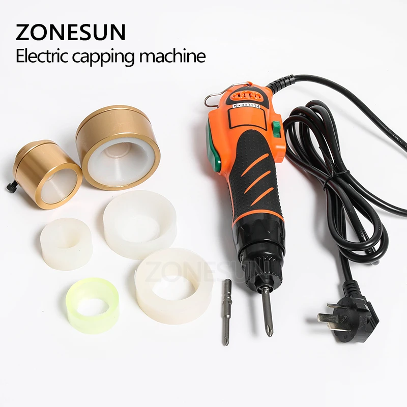 SHIP FROM USA TO USA WITHOUT TAX ZONESUN Upgrade Plastic Bottle Capper Hand Held Bottle Capping Tool Disinfectant Screw Machine
SHIP FROM USA TO USA WITHOUT TAX ZONESUN Upgrade Plastic Bottle Capper Hand Held Bottle Capping Tool Disinfectant Screw Machine