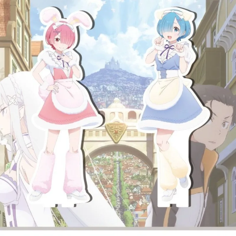 16cm Re:ZERO - Starting Life in Another World Acrylic Stand Figure Natsuki Subaru Ram Anime Peripheral Desktop Ornament Gift
16cm Re:ZERO - Starting Life in Another World Acrylic Stand Figure Natsuki Subaru Ram Anime Peripheral Desktop Ornament Gift