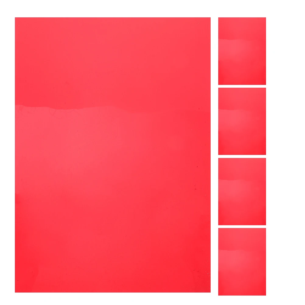 5 Sheets Color Change Filter Gel Light Correction Filters Colored Paper Pvc Film for Lights
5 Sheets Color Change Filter Gel Light Correction Filters Colored Paper Pvc Film for Lights