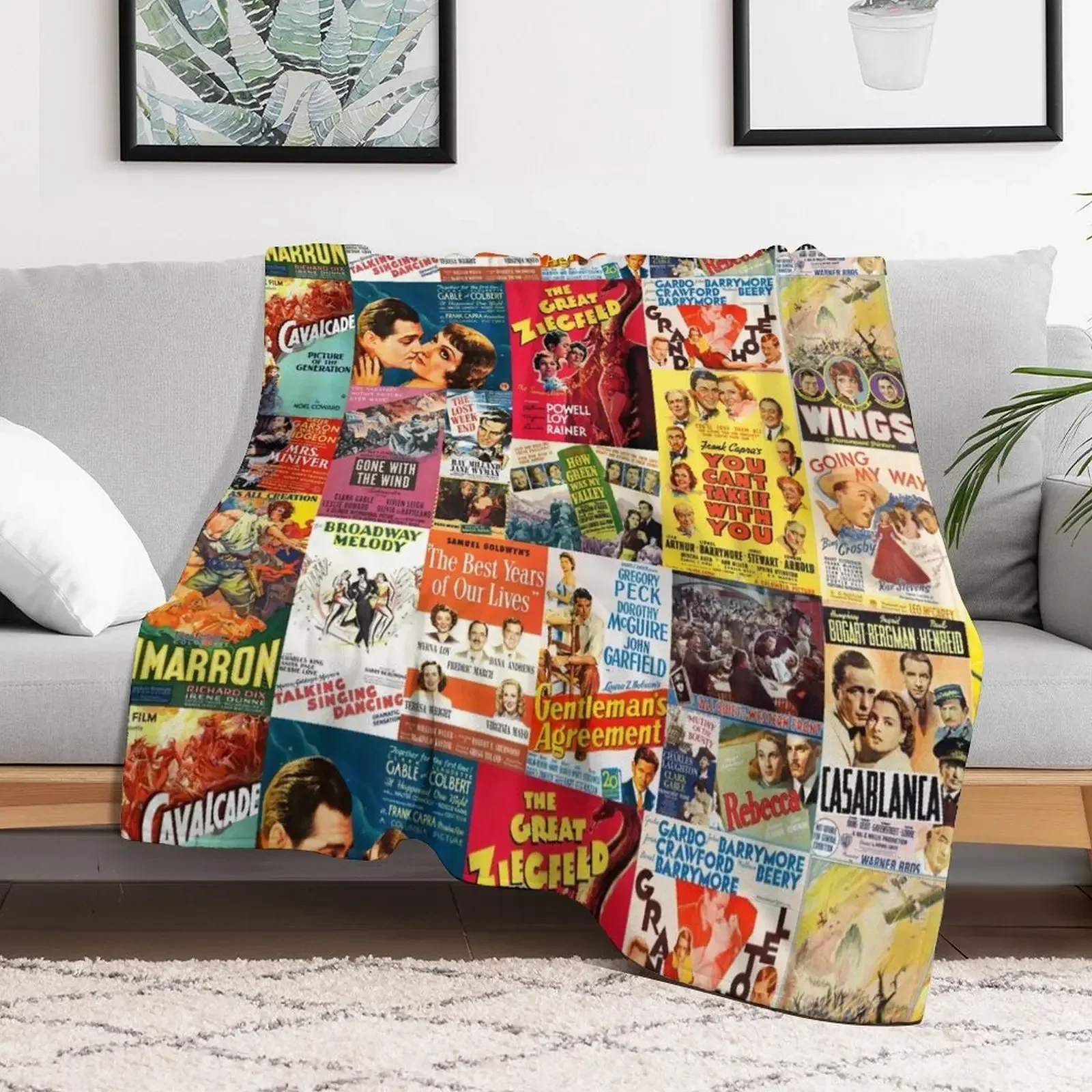Classic movie posters from first 20 best picture winners Throw Blanket Nap wednesday Warm Multi-Purpose Blankets
Classic movie posters from first 20 best picture winners Throw Blanket Nap wednesday Warm Multi-Purpose Blankets