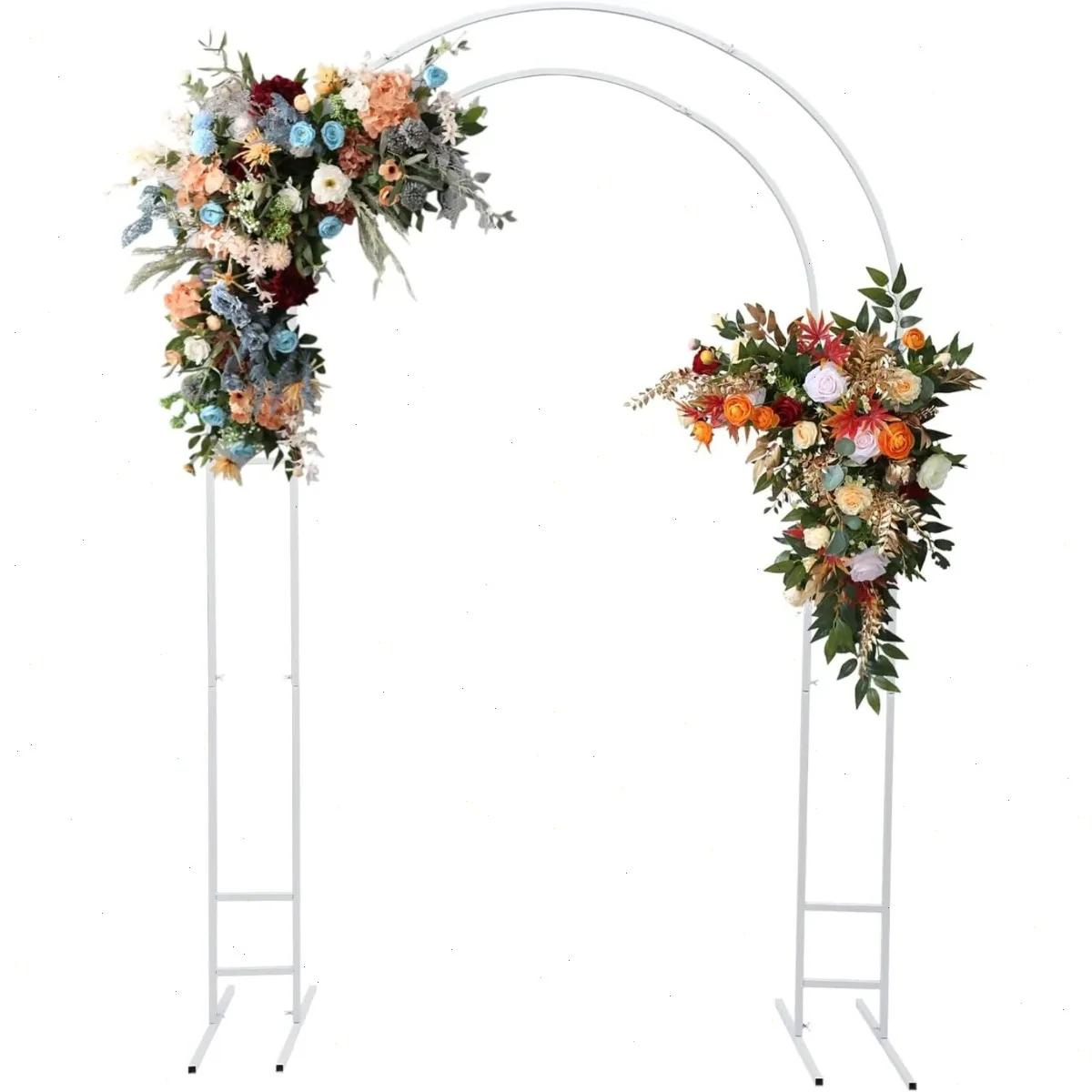  Wedding Arch Metal,White Double Tube Arch Stand 150x60x220cm,Rustic Outdoor Garden Ceremony Backdrop for Wedding Party Decor
Wedding Arch Metal,White Double Tube Arch Stand 150x60x220cm,Rustic Outdoor Garden Ceremony Backdrop for Wedding Party Decor