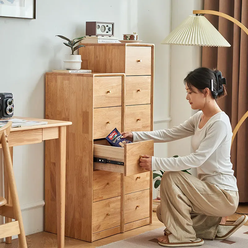 Solid wood chest cabinet Light luxury side cabinet Extremely narrow gap cabinet Sofa multi-layer drawer bedroom bedside table
Solid wood chest cabinet Light luxury side cabinet Extremely narrow gap cabinet Sofa multi-layer drawer bedroom bedside table