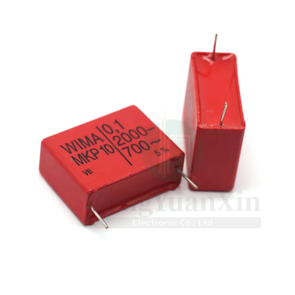 10PCS/Weimar Capacitor WIMA 2000V 104 0.1UF 2000V 100nF MKP10 Foot Distance 27.5
10PCS/Weimar Capacitor WIMA 2000V 104 0.1UF 2000V 100nF MKP10 Foot Distance 27.5