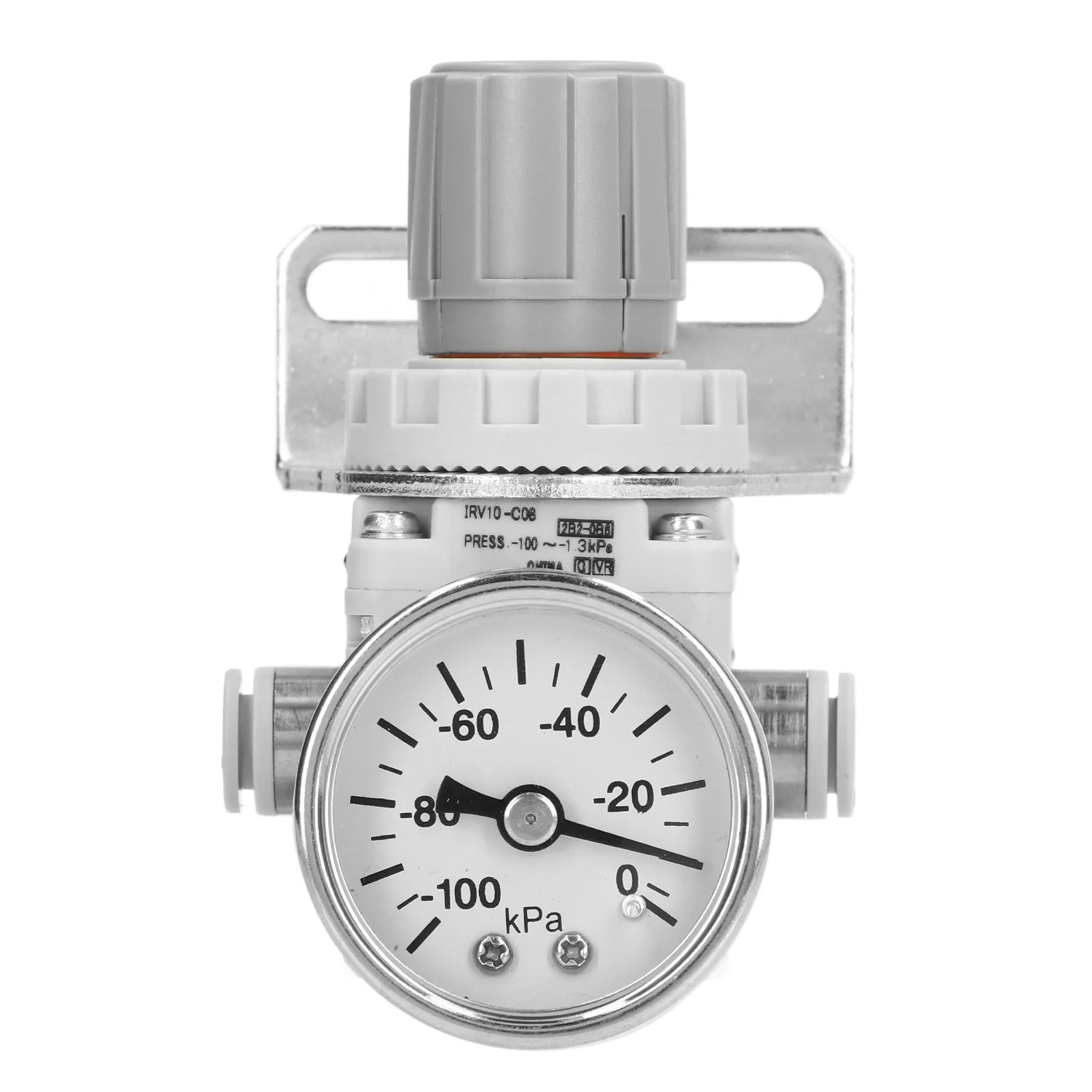 Air Pressure Regulator Valve -100 to -1.3Kpa Self Locking Regulating Pneumatic Vacuum Pressure Regulator 8mm 5/16in
Air Pressure Regulator Valve -100 to -1.3Kpa Self Locking Regulating Pneumatic Vacuum Pressure Regulator 8mm 5/16in