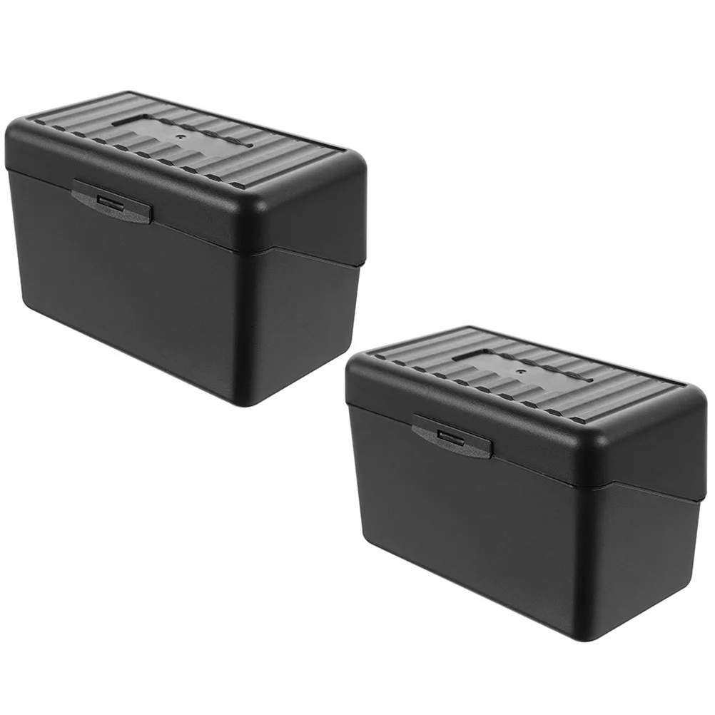 2 Pcs Card Box Easy to Use Holder Name Cards Organizer Desk Simple Portable Office Container Pp Accessory Storage Case
2 Pcs Card Box Easy to Use Holder Name Cards Organizer Desk Simple Portable Office Container Pp Accessory Storage Case