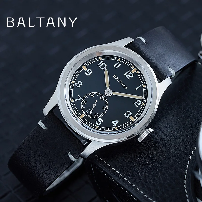 Baltany Vintage Field Watch Mechanical Military Calendar Dial ST1731100 Meter Waterproof Leather Swiss Luminous 39MM Men's Watch
Baltany Vintage Field Watch Mechanical Military Calendar Dial ST1731100 Meter Waterproof Leather Swiss Luminous 39MM Men's Watch
