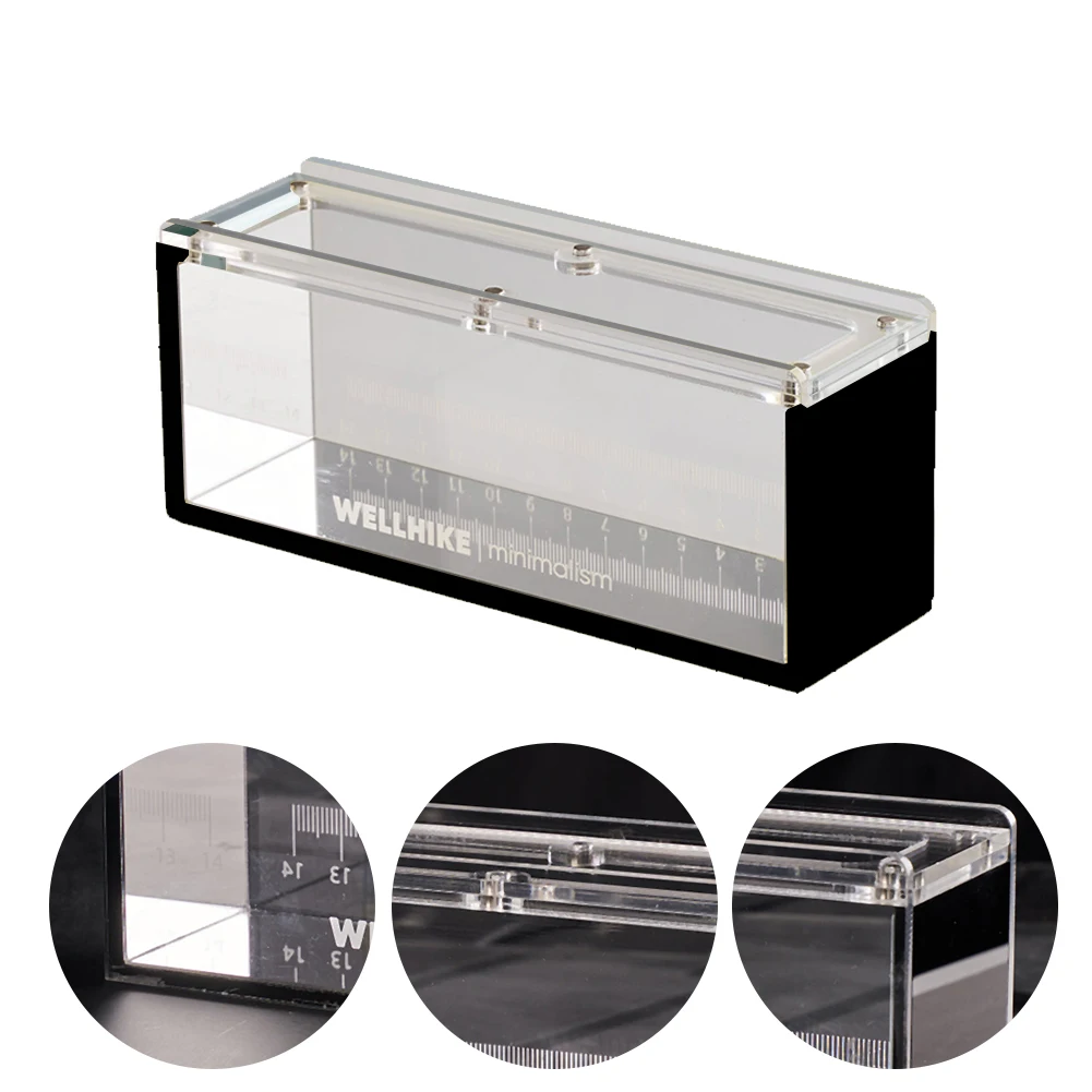 Fish Observation Device with Lid Scale Transparent Fish Watching Box Wear Resist Mini Fish Viewing Container for Outdoor Indoor
Fish Observation Device with Lid Scale Transparent Fish Watching Box Wear Resist Mini Fish Viewing Container for Outdoor Indoor