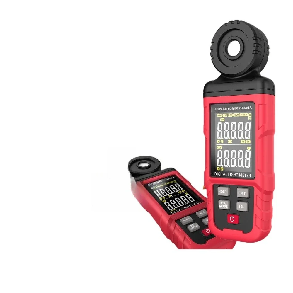 Color temperature tester High precision illuminance meter HX8301A lighting digital sensor Portable light detector
Color temperature tester High precision illuminance meter HX8301A lighting digital sensor Portable light detector