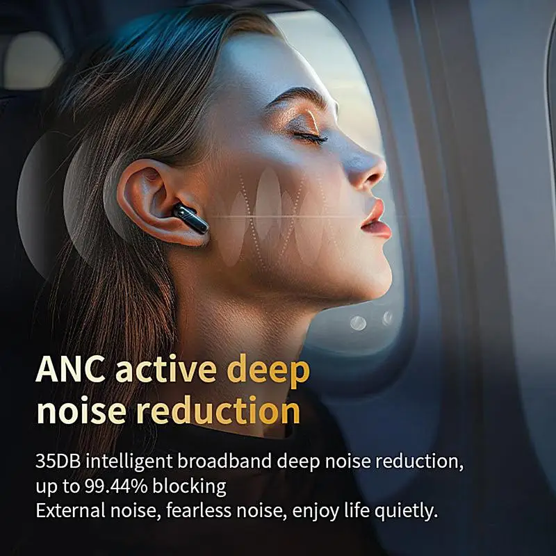 Wireless In-ear Earphones Sport Earbuds With Color Screen Touch Control For Smartphones Noise Reduction Earphone
Wireless In-ear Earphones Sport Earbuds With Color Screen Touch Control For Smartphones Noise Reduction Earphone
