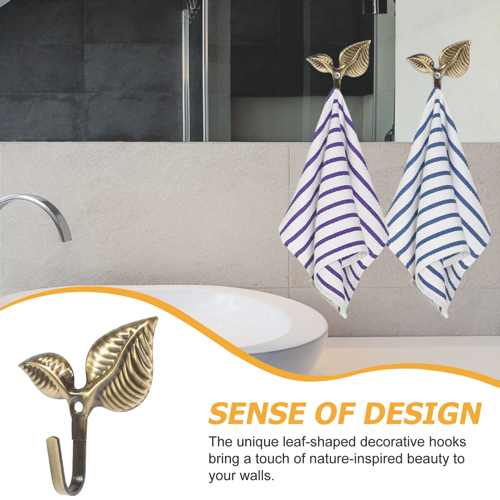 4Pcs Clothes Wall Hanger Hook Coat Gold Hooks For Hanging Coats Mounted Heavy Duty Cast Iron Leaf Decorate Wrought
4Pcs Clothes Wall Hanger Hook Coat Gold Hooks For Hanging Coats Mounted Heavy Duty Cast Iron Leaf Decorate Wrought