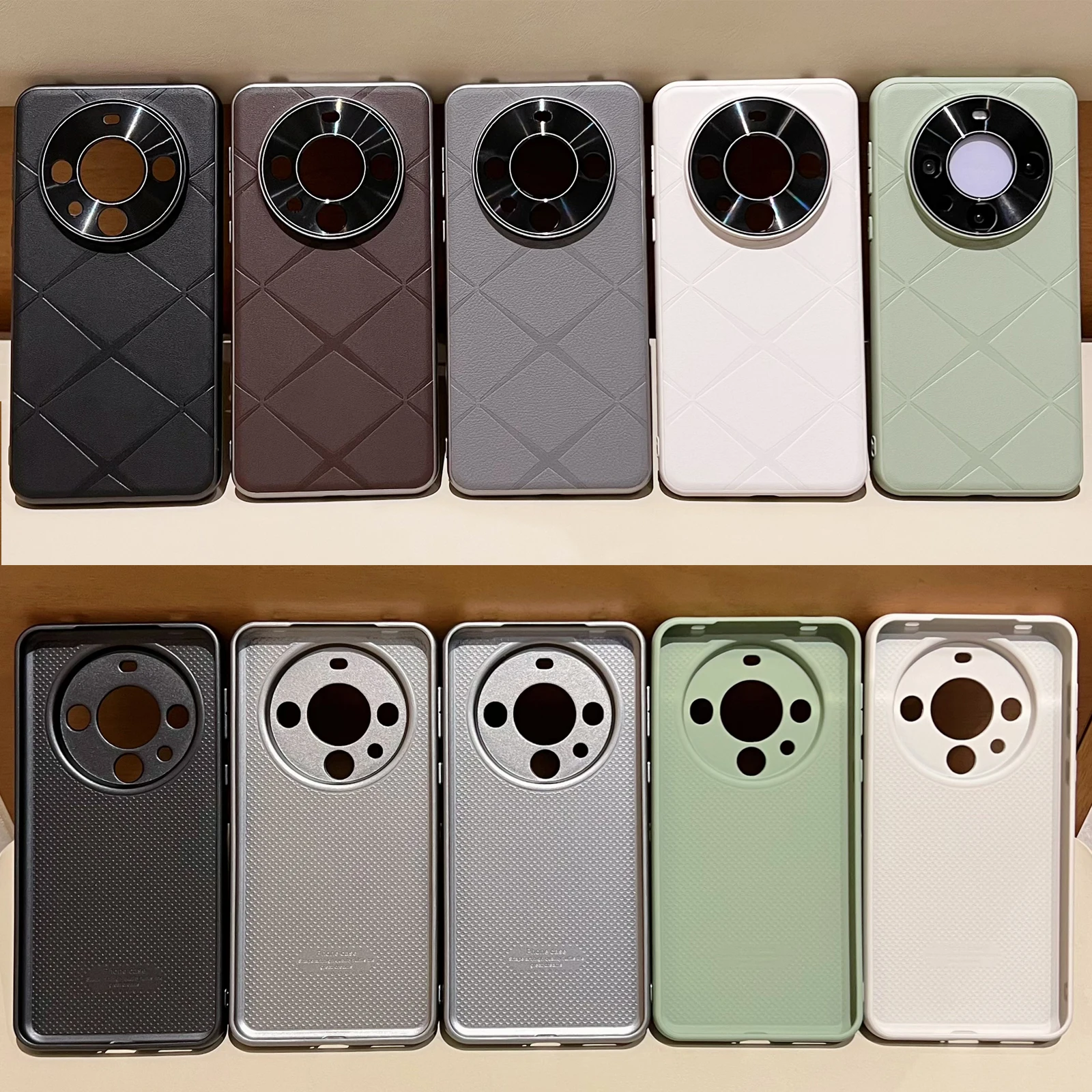 Shockproof Luxury Leather Rhombus Hard Case For Huawei Mate 60 Pro 50 Mate 40, Slim Metal Camera Protection Phone Cover Conque
Shockproof Luxury Leather Rhombus Hard Case For Huawei Mate 60 Pro 50 Mate 40, Slim Metal Camera Protection Phone Cover Conque