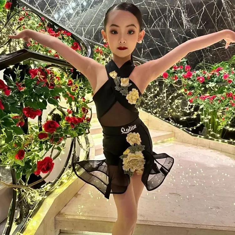 Latin Dance Dress Woman Stage Clothes Girl Kid's Dress Clothes for Dancing Dancewear Split Set Dance Shirt Mini Dress Latin Girl
Latin Dance Dress Woman Stage Clothes Girl Kid's Dress Clothes for Dancing Dancewear Split Set Dance Shirt Mini Dress Latin Girl