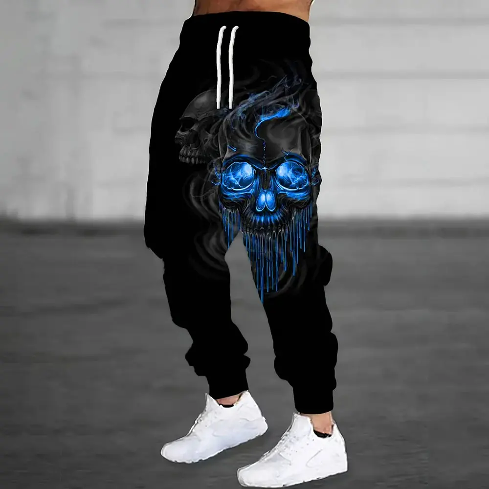 Men Loose Casual Pocket Drawstring Sweatpants Winter New Thick Warm Pants Fashion Skull Printed Sweatpants Men Tracksuit Pants
Men Loose Casual Pocket Drawstring Sweatpants Winter New Thick Warm Pants Fashion Skull Printed Sweatpants Men Tracksuit Pants