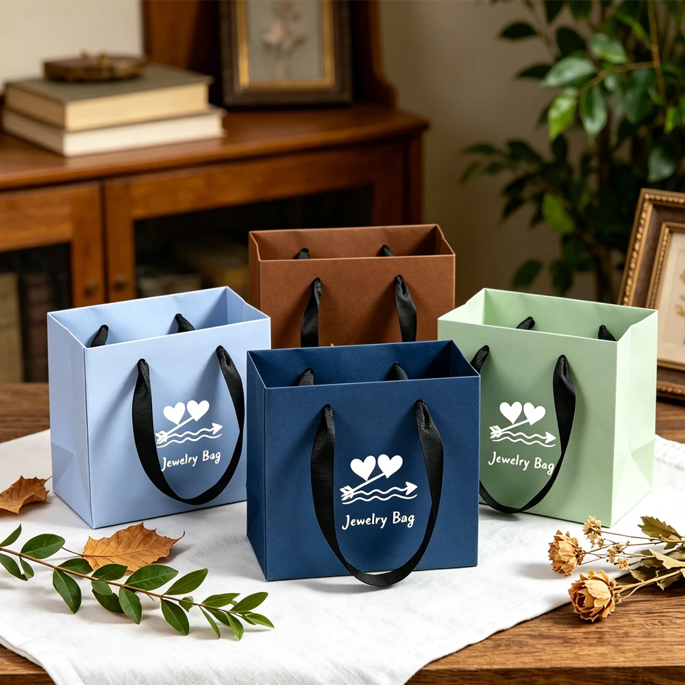 24/30/50Pcs Custom Beige Purple Shopping Paper Bags for Cosmetics Jewelry Earrings Necklaces Perfume Key Gift Packaging Tote Bag
24/30/50Pcs Custom Beige Purple Shopping Paper Bags for Cosmetics Jewelry Earrings Necklaces Perfume Key Gift Packaging Tote Bag
