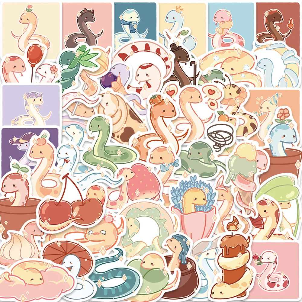 10/30/50pcs Kawaii Cartoon Snake Stickers Cute Graffiti Decals Kid Toy DIY Motorcycle Suitcase Phone Car Waterproof Sticker Gift
10/30/50pcs Kawaii Cartoon Snake Stickers Cute Graffiti Decals Kid Toy DIY Motorcycle Suitcase Phone Car Waterproof Sticker Gift