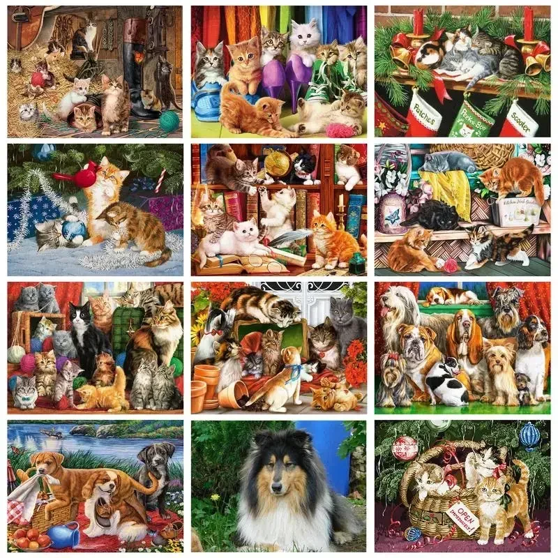 132995 Modern Painting By Numbers Kill Time Cats Dogs Acrylic Paint By Numbers Handpainted For Home
132995 Modern Painting By Numbers Kill Time Cats Dogs Acrylic Paint By Numbers Handpainted For Home