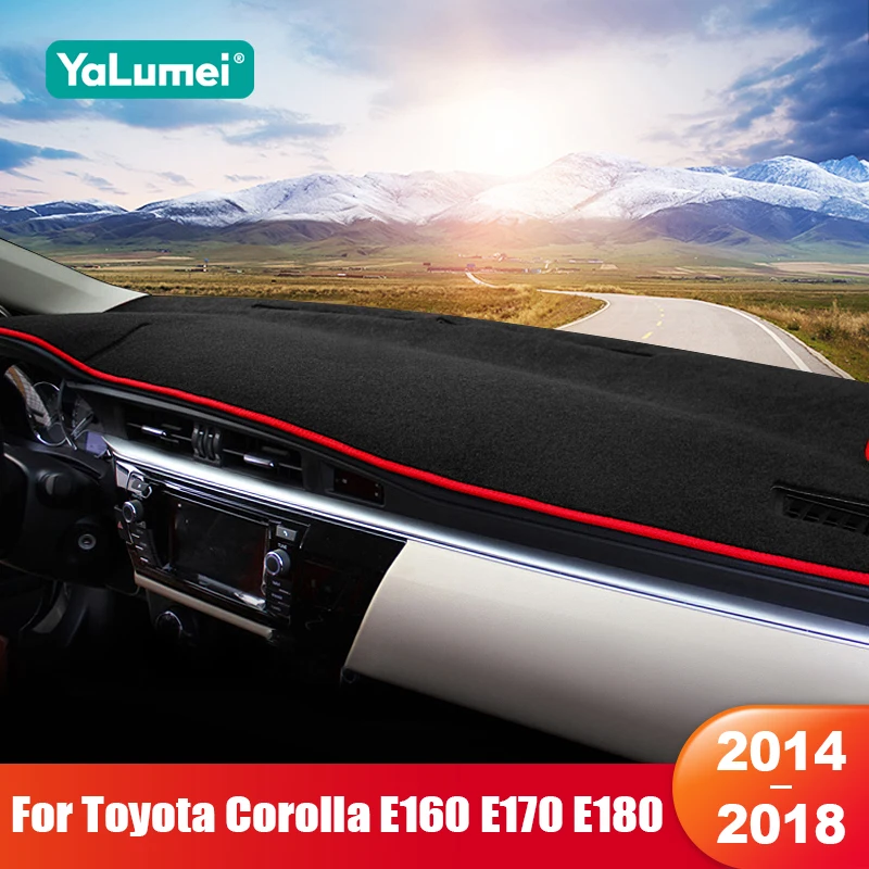 For Toyota Corolla E160 E170 E180 2014 2015 2016 2017 2018 Car Dashboard Sun Shade Cover Mat Non-slip Pad Accessories
For Toyota Corolla E160 E170 E180 2014 2015 2016 2017 2018 Car Dashboard Sun Shade Cover Mat Non-slip Pad Accessories