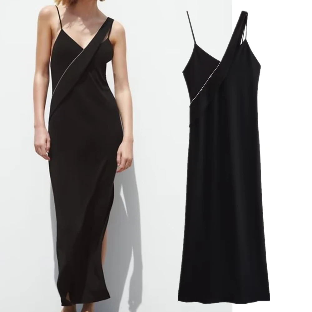 Withered French Elegant Ladies Beaded One Shoulder Sling Dress Fashion Sexy Knitted Dress Women
Withered French Elegant Ladies Beaded One Shoulder Sling Dress Fashion Sexy Knitted Dress Women