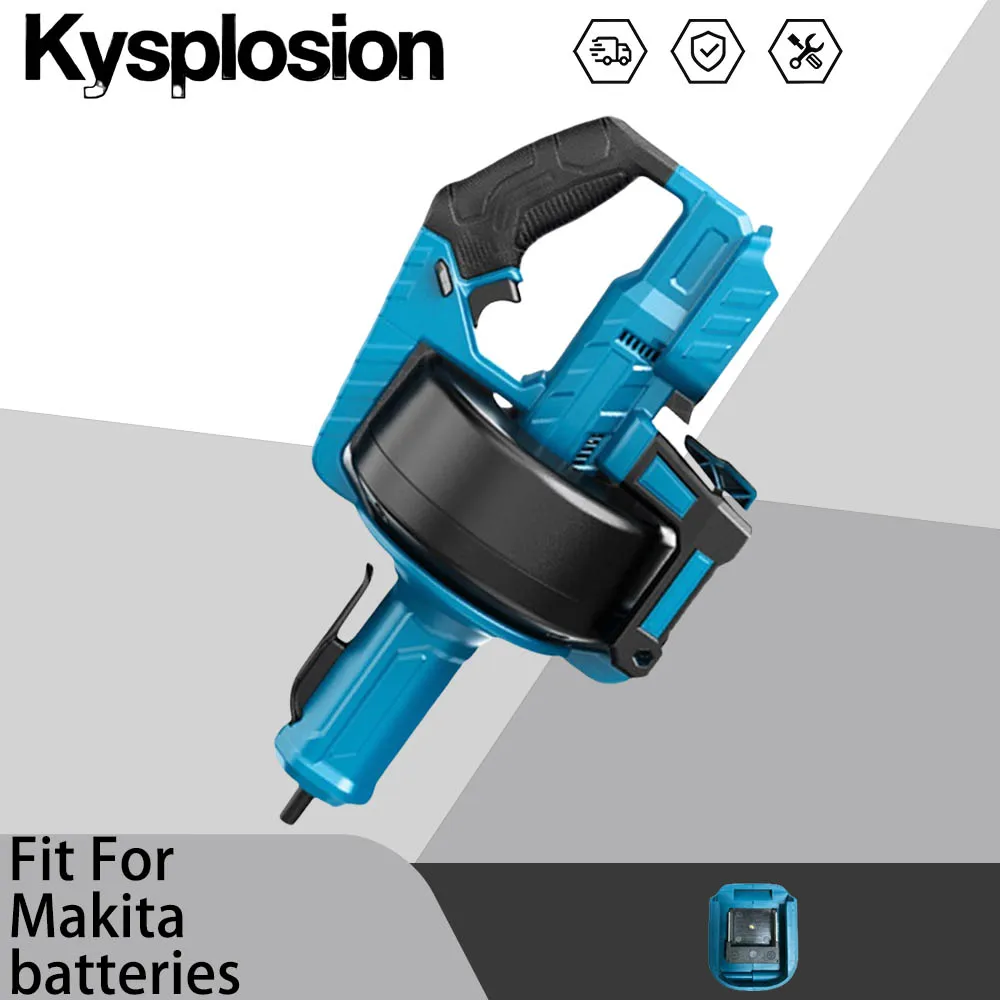 Portable Pipe Toilet Electric Portable Sewer Kitchen Bathroom Floor Drain Household Blockage Dredging Machine for makita battery
Portable Pipe Toilet Electric Portable Sewer Kitchen Bathroom Floor Drain Household Blockage Dredging Machine for makita battery