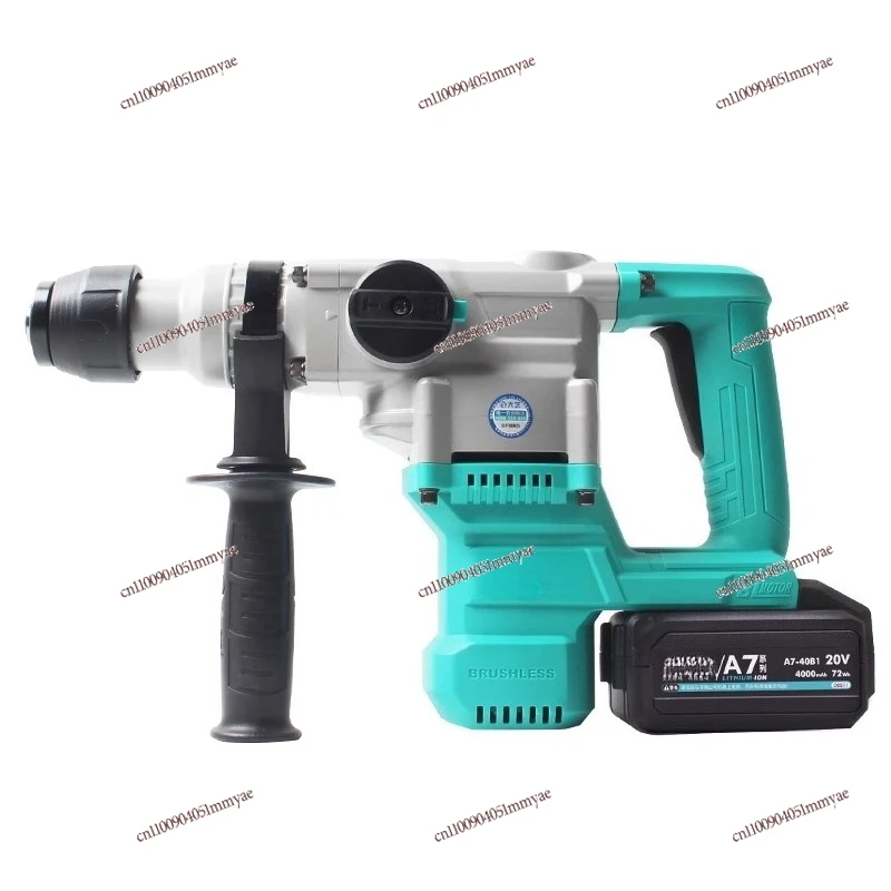 Brushless rechargeable lithium battery electric hammer multi-function dual-purpose impact drill drilling chisel
Brushless rechargeable lithium battery electric hammer multi-function dual-purpose impact drill drilling chisel