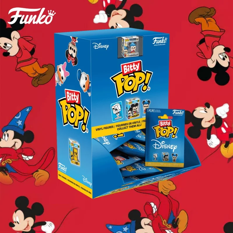 Disney Bitty Funko Pop Blind Box Mini Action Doll Model Mickey Minnie Donald Duck Desktop Decoration Lucky Mysteriou Box Gift
Disney Bitty Funko Pop Blind Box Mini Action Doll Model Mickey Minnie Donald Duck Desktop Decoration Lucky Mysteriou Box Gift