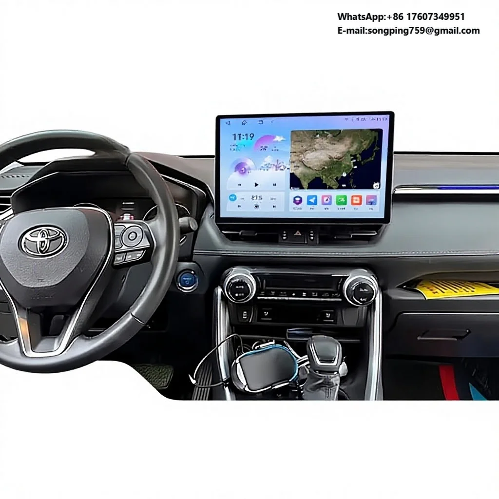 Applicable 20-24 for RAV4 13-inch Android Smart Large Screen Navigation 360 Panoramic Imaging Voice Dashboard fm stereo radio
Applicable 20-24 for RAV4 13-inch Android Smart Large Screen Navigation 360 Panoramic Imaging Voice Dashboard fm stereo radio