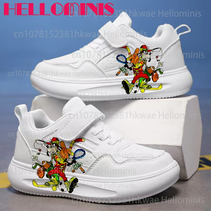 Лидер продаж, белая детская обувь с принтом Goffy для мальчиков и девочек, дышащие удобные кроссовки высокого качества с поддержкой свода стопы
Лидер продаж, белая детская обувь с принтом Goffy для мальчиков и девочек, дышащие удобные кроссовки высокого качества с поддержкой свода стопы