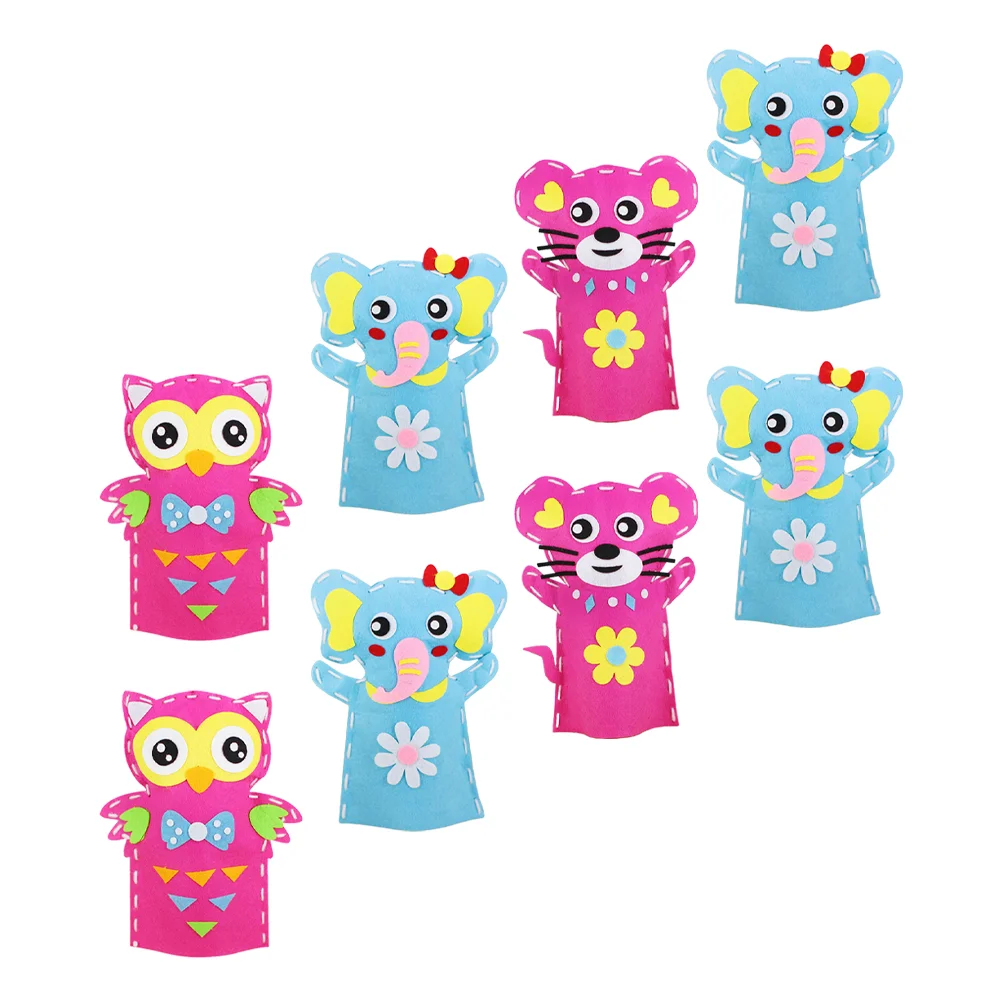 8 Sets Hand Puppet DIY Animal Child Toy Toys Puppets Show Theater for Kids 225X18CM Non-woven Making Educational
8 Sets Hand Puppet DIY Animal Child Toy Toys Puppets Show Theater for Kids 225X18CM Non-woven Making Educational