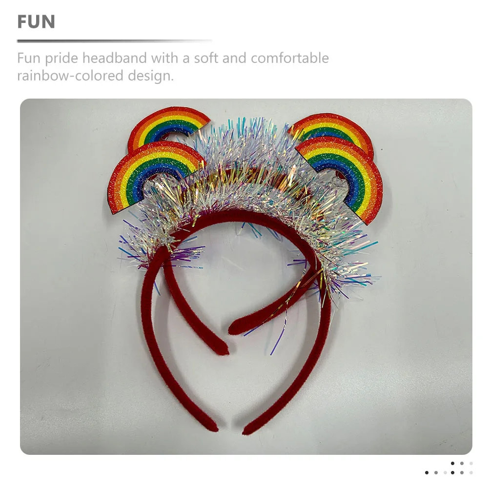 2pcs Rainbow Headband Hair Hoop Carnival Accessories Girls Women Decorations Colorful Plastic Party
2pcs Rainbow Headband Hair Hoop Carnival Accessories Girls Women Decorations Colorful Plastic Party