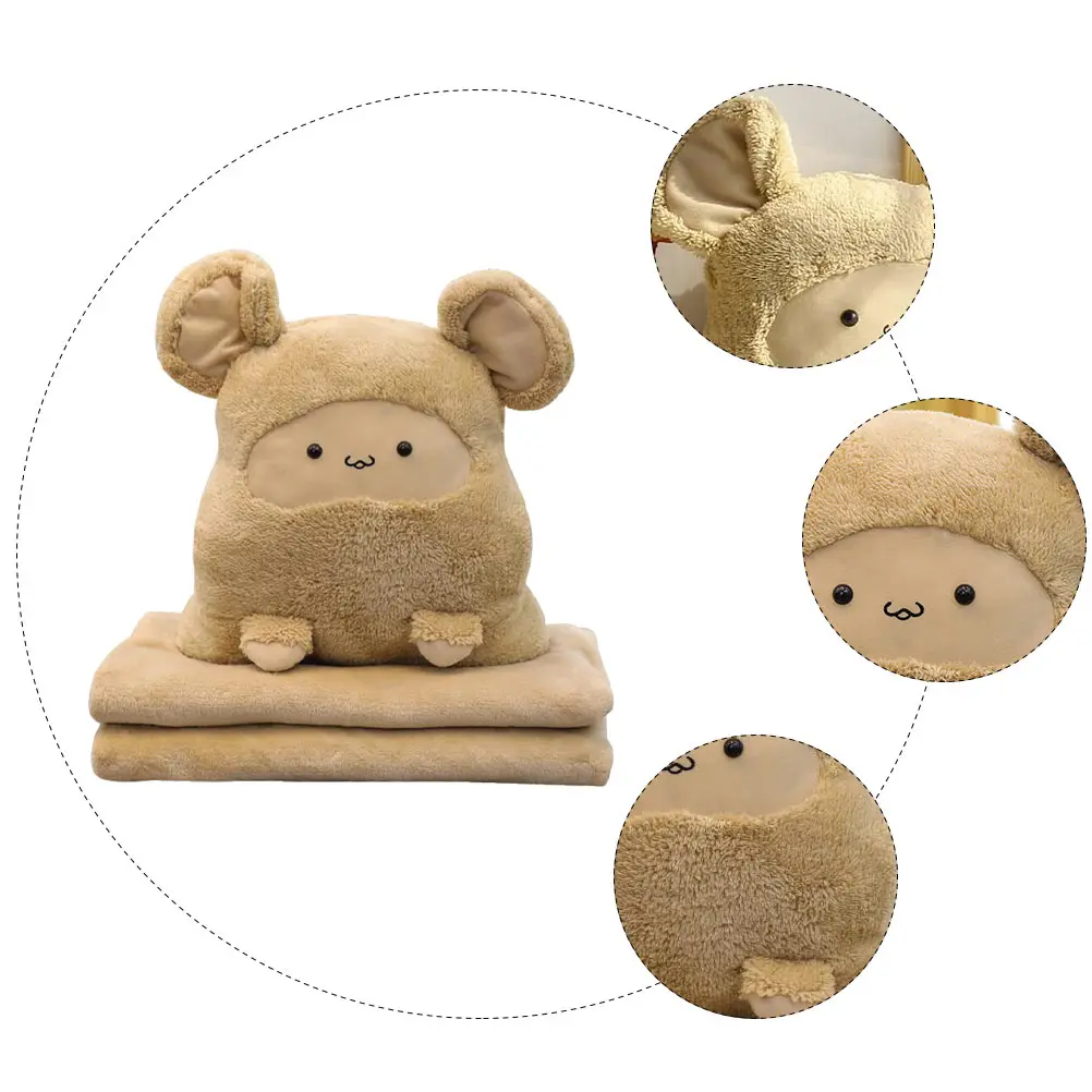 Blanket Supplies Sleeping Supplies Comfortable Warm Blanket Sleeping Pillow Home Office Use Cartoon Design Soft
Blanket Supplies Sleeping Supplies Comfortable Warm Blanket Sleeping Pillow Home Office Use Cartoon Design Soft